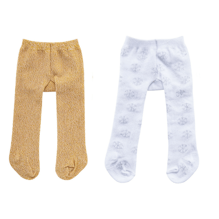 Collant pour poupée – Taille 28 à 35 cm - Vu de face sur fond blanc