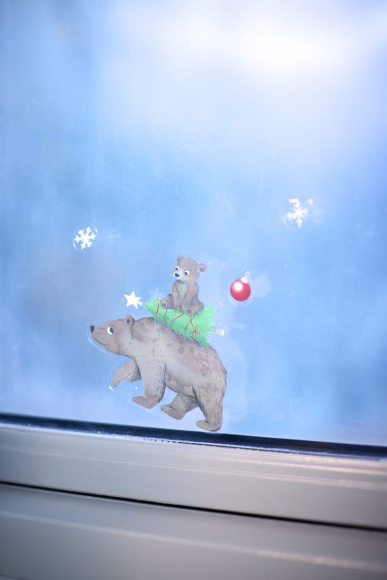 Stickers Fenêtres Hiver Merveilleux – Amis de la Forêt - Filibaba - Ambiance