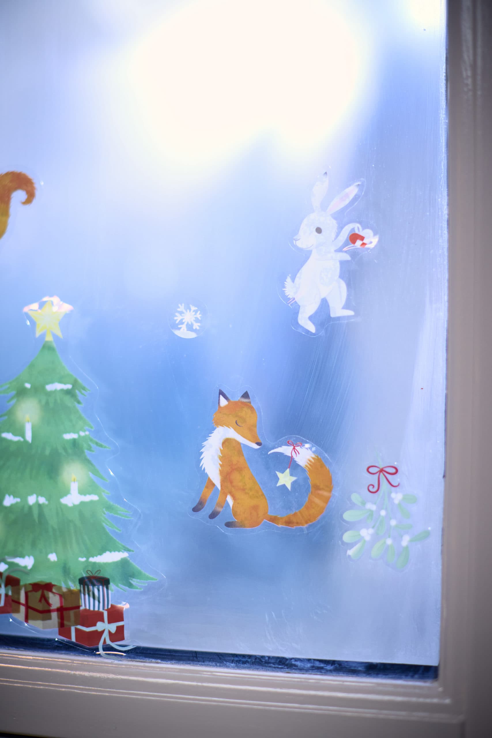 Stickers Fenêtres Hiver Merveilleux – Amis de la Forêt - Filibaba - Ambiance