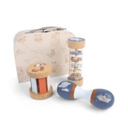 Valisette - Mes premiers jouets sensoriels - Filibaba - Vue de face sur fond blanc