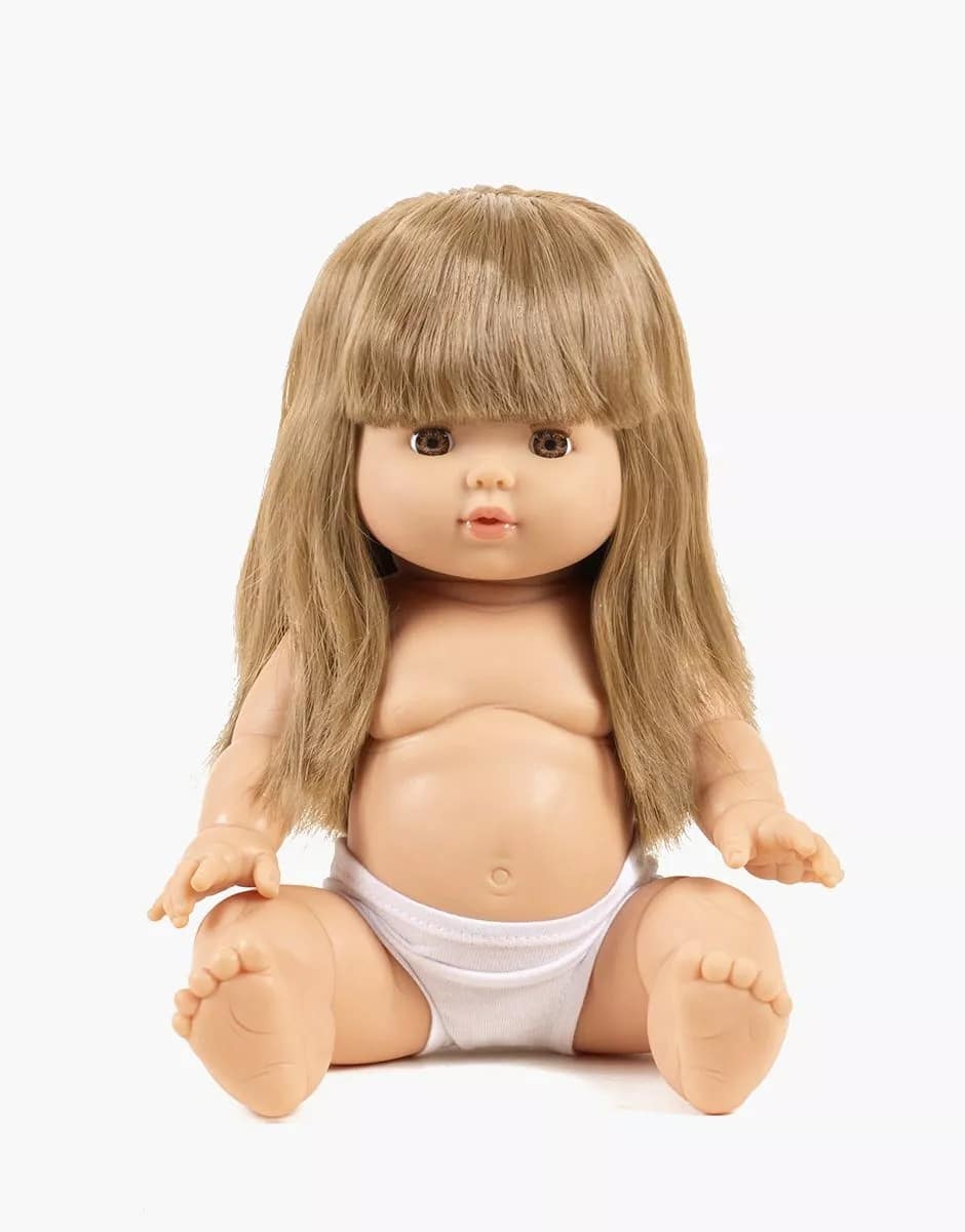 Poupée pour enfant, poupée fille, poupée vinyle, poupée 34cm, poupée gordis, poupée pour garçon, Little Marmaille magasin de jouets à Vannes, Little Marmaille idées cadeaux enfants