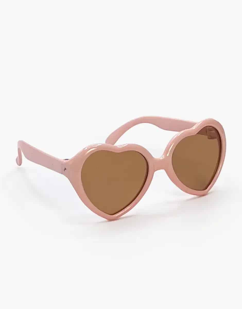Lunettes de soleil pour poupées rose forme de coeur, poupon enfant, poupée Minikane, idée cadeau petite fille 3 ans, cadeau de Noël