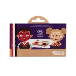 maquillage enfants, maquillage Halloween, tuto maquillage araignée enfant, tuto maquillage diable enfant, halloween déguisement enfant, palette maquillage bio enfants, maquillage non nocif enfants