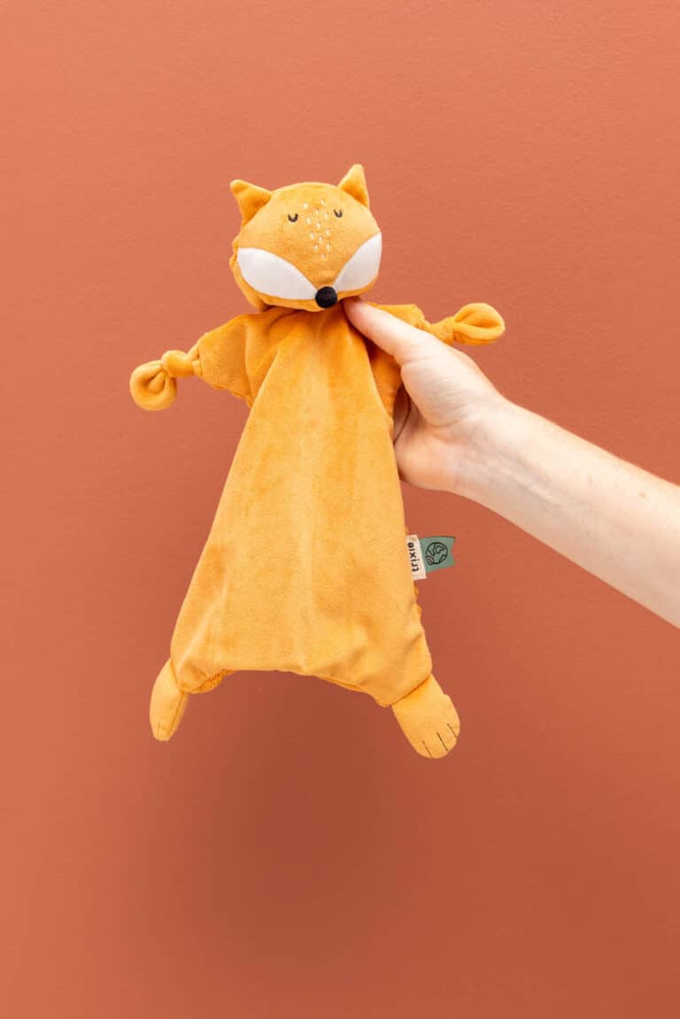 Doudou plat côtelé – Mr Renard – Trixie Baby - Ambiance