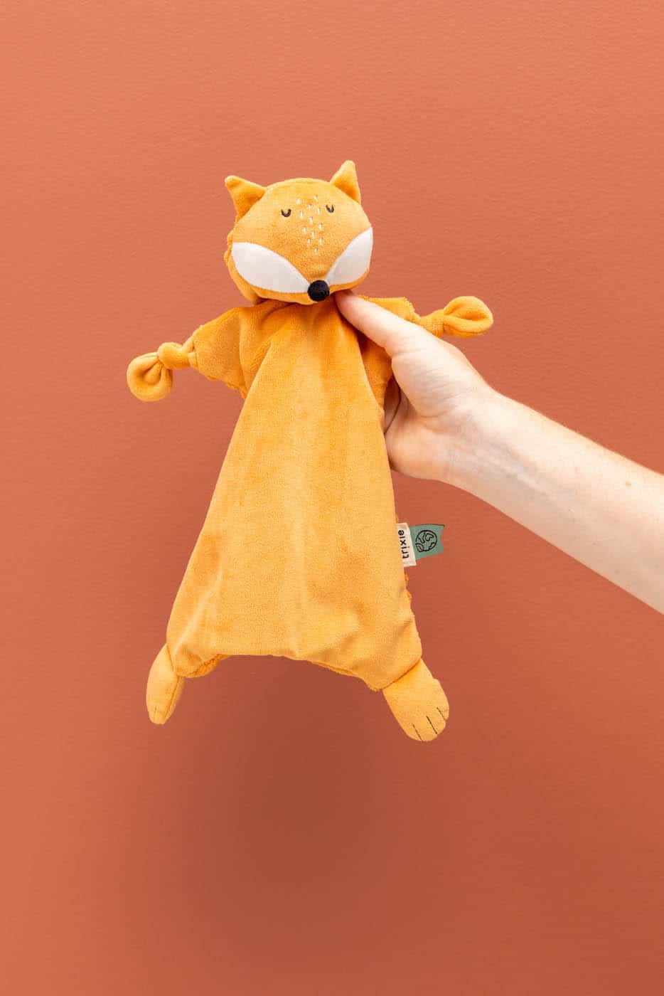 Doudou plat côtelé – Mr Renard – Trixie Baby - Ambiance