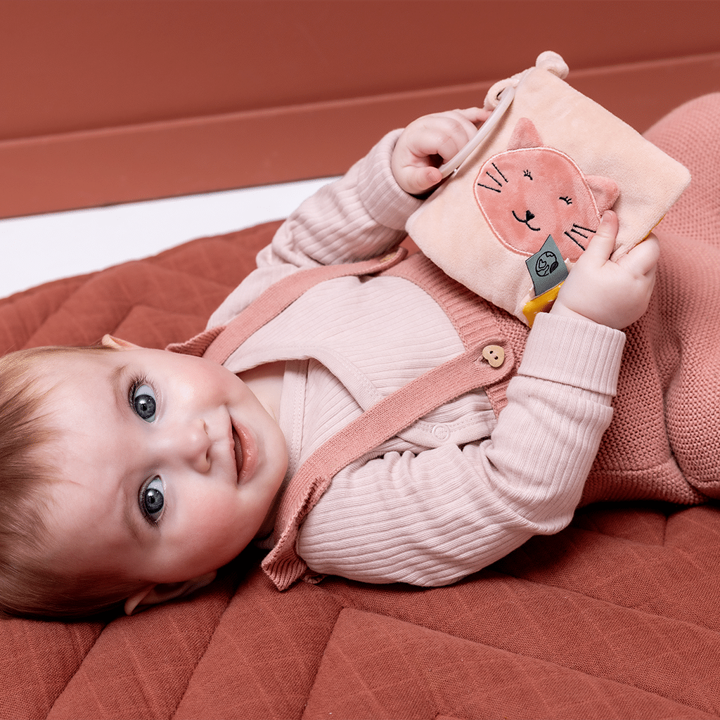 Livre sensoriel pour poussette – Mlle Chat - Trixie baby - Ambiance