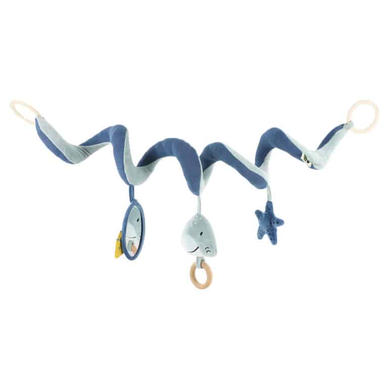 Spirale d’activités – Mr Requin – Trixie Baby - Vue de face sur fond blanc