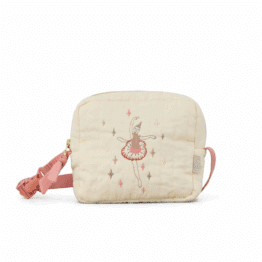 Petit sac pour enfant à bandoulière – Ballerine – Cam Cam Copenhagen - Vue de face sur fond blanc