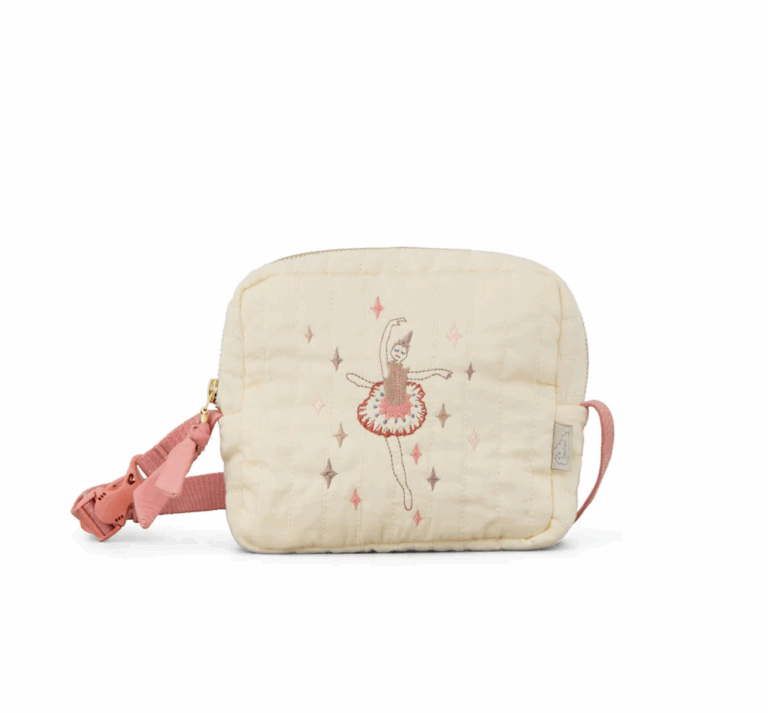 Petit sac pour enfant à bandoulière – Ballerine – Cam Cam Copenhagen - Vue de face sur fond blanc