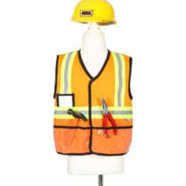 Déguisement de chef de chantier – Souza - Vue de face sur fond blanc