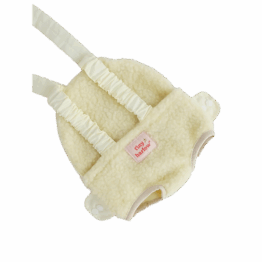 Porte-bébé pour poupée – Sherpa – Tiny Harlow - Vu de face sur fond blanc