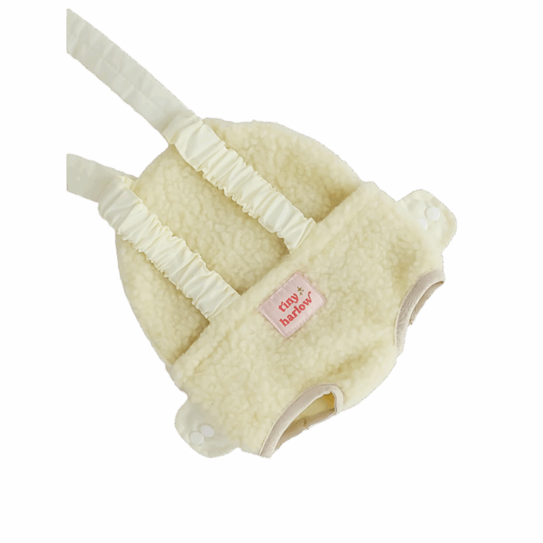 Porte-bébé pour poupée – Sherpa – Tiny Harlow - Vu de face sur fond blanc