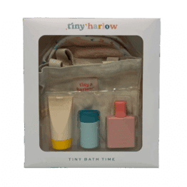 Set de bain pour poupée – Tiny Harlow - Vu de face sur fond blanc