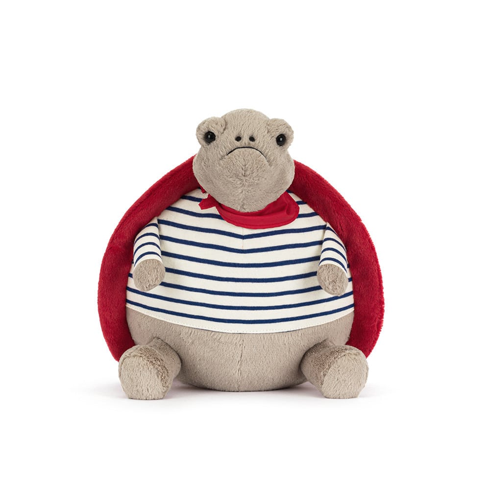 Jellycat Timmy Turtle Romantic Outfit - Jellycat - Vue de face sur fond blanc
