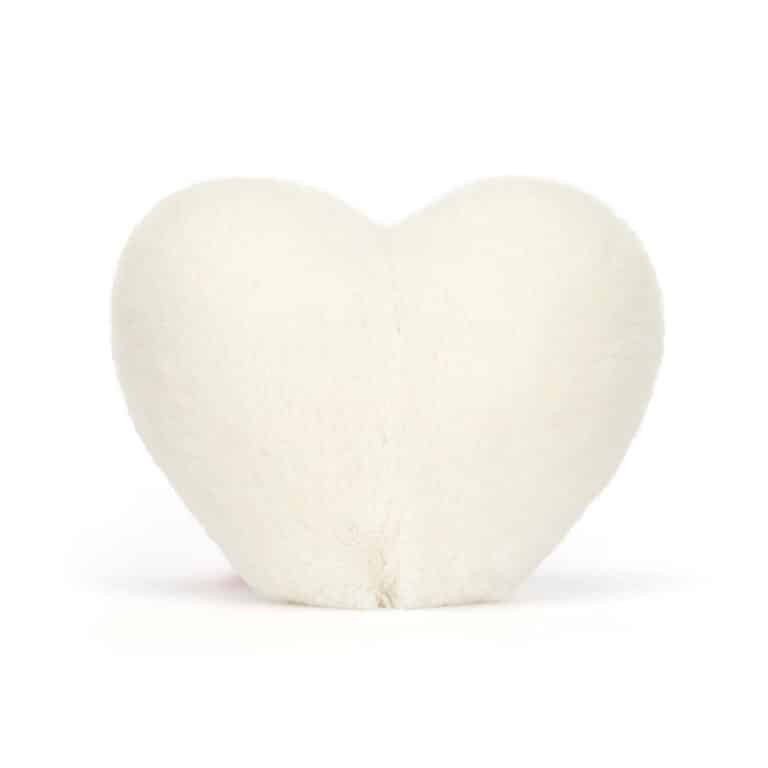 Doudou Amuseables Heart Boiled Egg – Jellycat - Vue de dos sur fond blanc