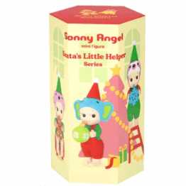 Sonny Angel® Santa’s Little Helper – Noël 2025 - vue de face sur fond blanc