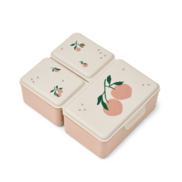 Lunch Box Driss pêche liewood fond blanc