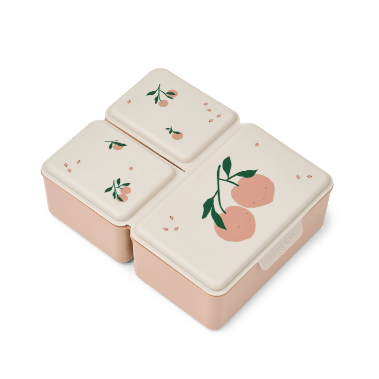 Lunch Box Driss pêche liewood fond blanc