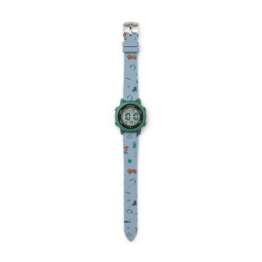 Montre en silicone plage liewood fond blanc