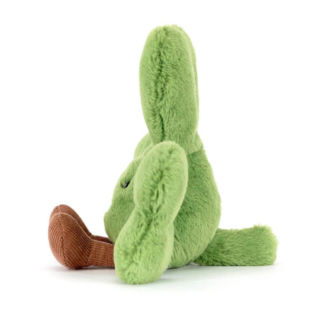 Doudou Amuseables Siofra Shamrock – Jellycat - Vue de côté sur fond blanc