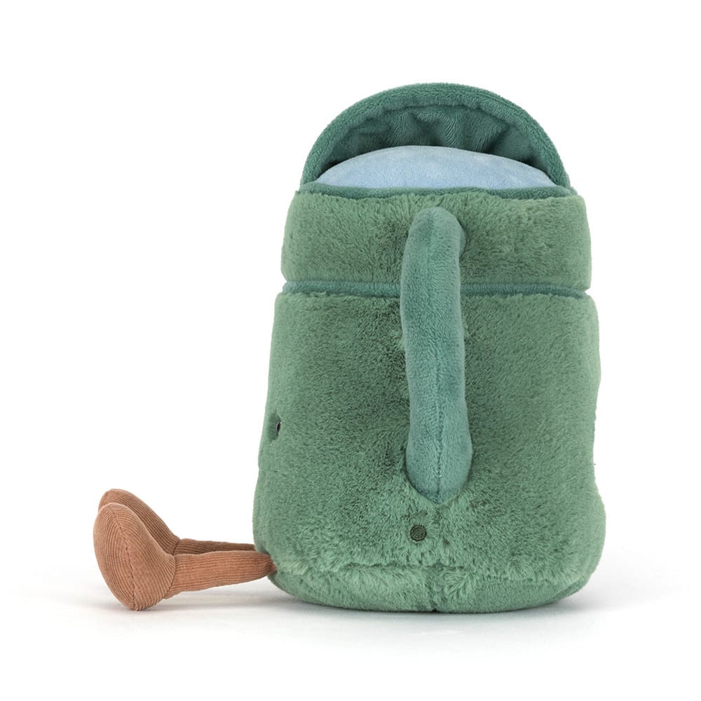 Doudou Amuseables Watering Can – Jellycat - Vue de côté sur fond blanc
