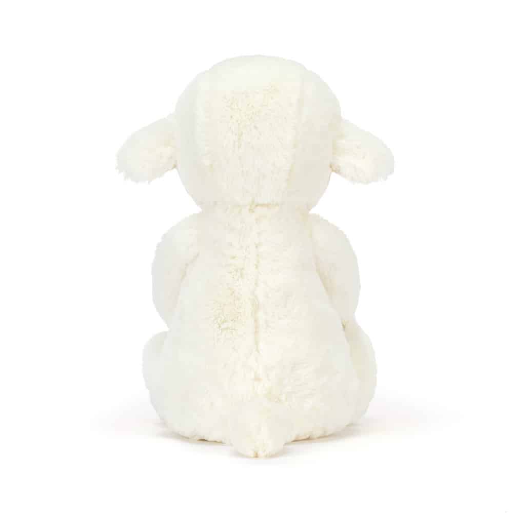Doudou Skipson Lamb Original – Jellycat - Vue de dos sur fond blanc