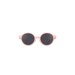Lunettes de soleil baby #D - Pastel pink - 0-3 ans - Izipizi, vue de face sur fond blanc