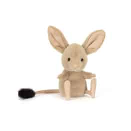 Gerbille peluche - doudou animaux rigolos - peluche Jellycat - où trouver des Jellycat - doudou jerboa - peluche originale - peluche gerbille du désert