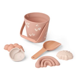 Ensemble de plage gilma coeur liewood fond blanc