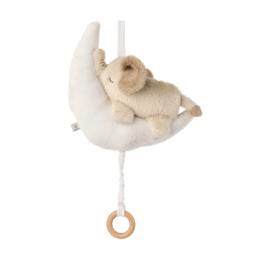 Mobile Musical Mandy Elephant liewood fond blanc