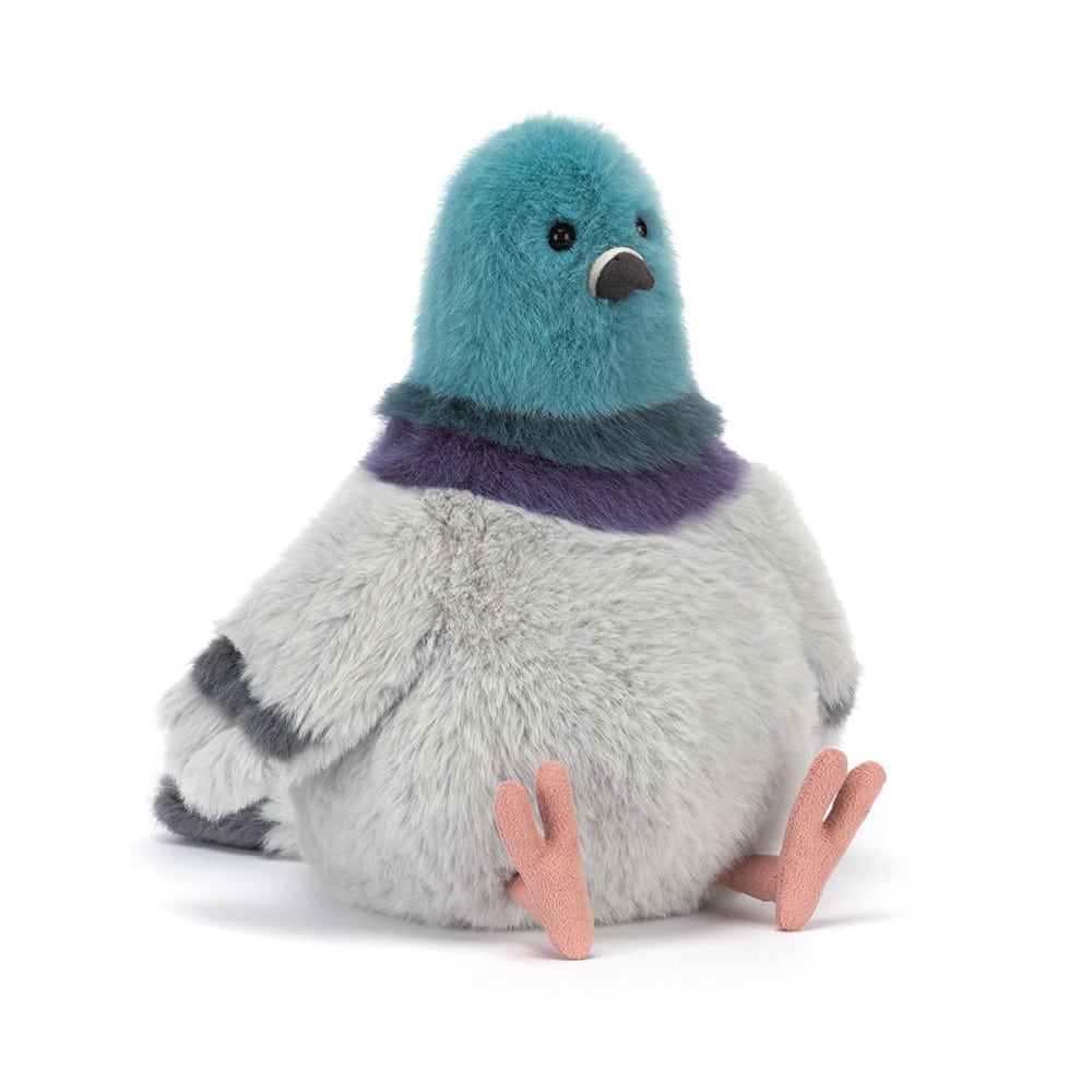 strutton pigeon Jellycat - rare Jellycat - peluche jelly - Amuseables Jellycat - peluche oiseau jellycat - où trouver peluche Jellycat - paloma Jellycat