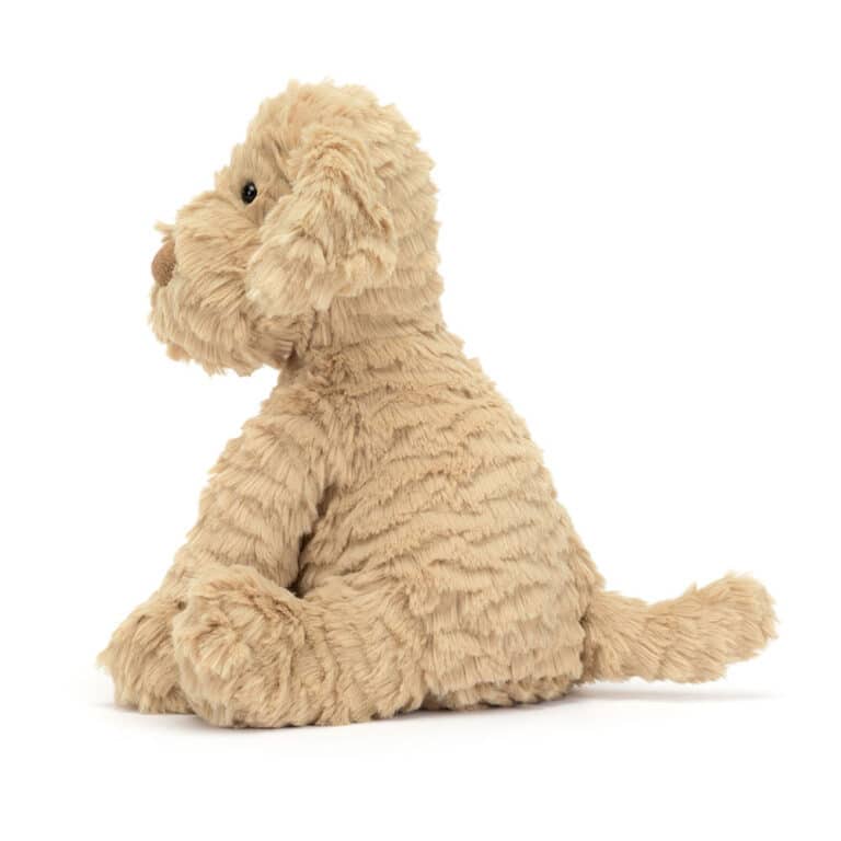 peluche jellycat pas cher fuddlewuddle puppy chien doudou collection jellycat chiot peluche douce cadeau enfant plush toy cute dog collectible moelleux original, peluche à offrir, où trouver des peluches jellycat, quoi offrir à un bébé