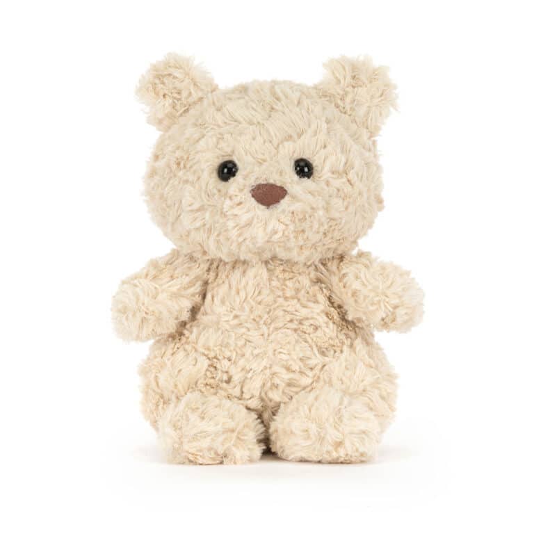 Bartholomew Bear Junior – Peluche Ours Jellycat Junior – Doudou Ourson Doux et Compact peluche jellycat pas cher Bartholomew Bear Junior ours junior doux collection Jellycat doudou ourson cadeau enfant peluche kawaii cuddle toy beige mini plush toy ours collector tendance