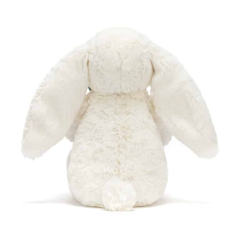 peluche jellycat pas cher lapin crème avec plante doudou Jellycat collection Bunny cadeau déco enfant cuddle soft toy cream bunny plant collectible plush