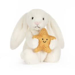 peluche jellycat pas cher lapin crème avec étoile doudou jellycat collection bunnies cadeau naissance déco enfant cuddle toy plush collectible soft toy bunny star