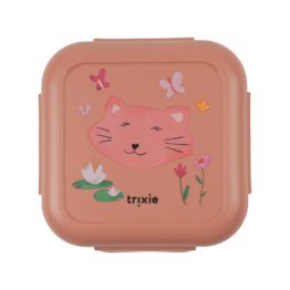 Boîte à goûter avec clips - Mlle Chat Jardin - Trixie
