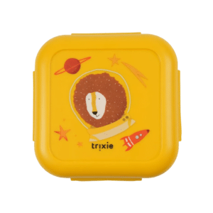 la boîte à goûter Mr Lion Astronaute de Trixie fond blanc