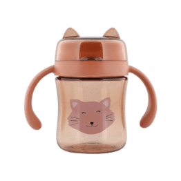 Gobelet 360 avec poignées mrs cat de trixie fond blanc