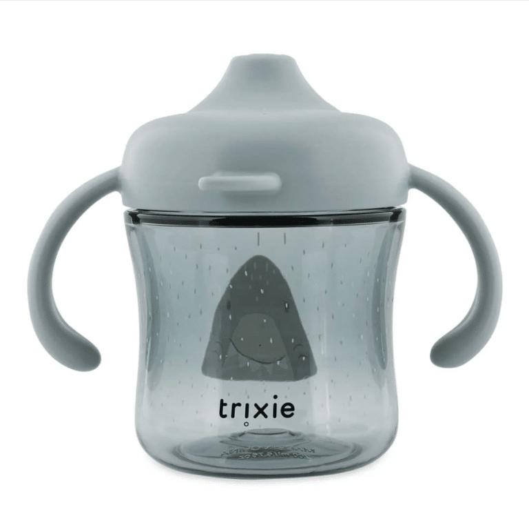 Gobelet d'apprentissage avec poignées mr shark trixie de dos
