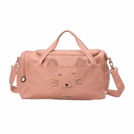 Sac de sport mlle chat de chez trixie fond blanc