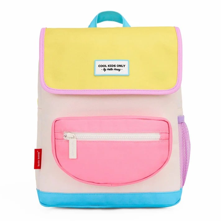 Le sac à dos enfant Mini Sugar Hello Hossy fond blanc