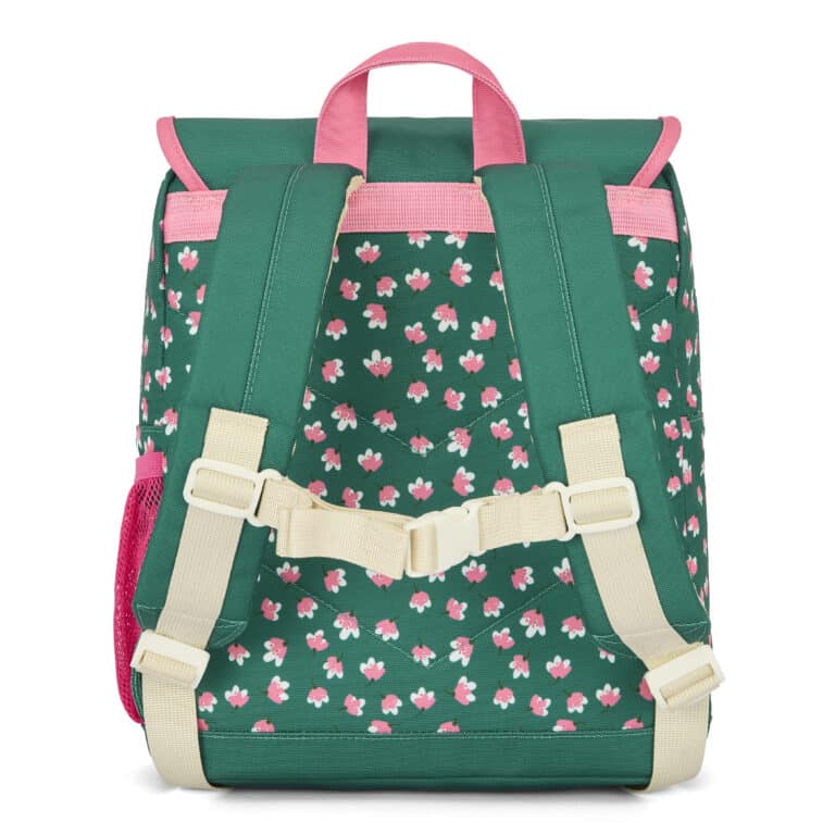 Le sac à dos enfant Garden Joy Hello Hossy fond blanc de dos