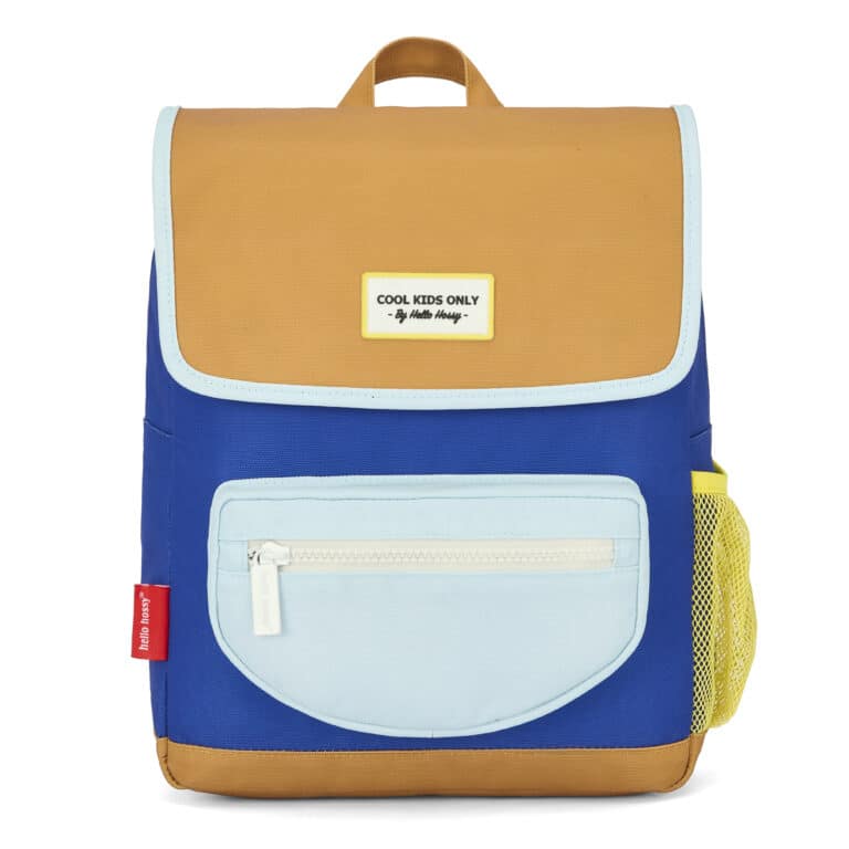 Le Sac à dos Mini Blue Canyon Hello Hossy fond blanc