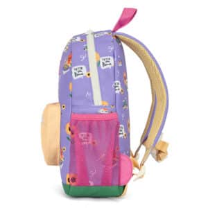 Le sac à dos Sunflower Hello Hossy fond blanc de profil