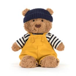 Bartholomew Bear Seafarer Outfit vue de face fond blanc