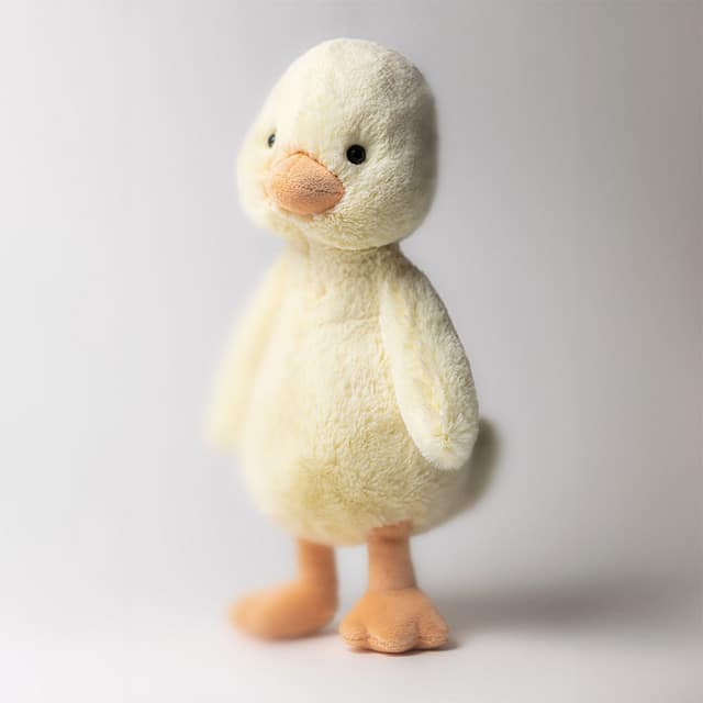 Bashful Duckling de Jellycat ambiance