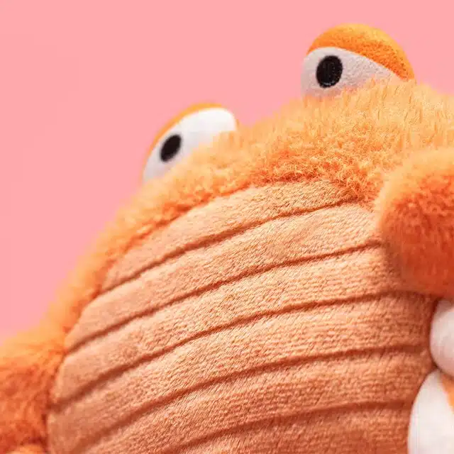 Pinchsnap Crab de Jellycat détail