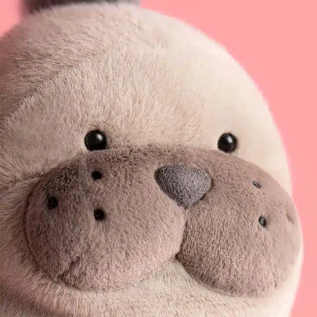 Roarwell Sea Lion de Jellycat détail museau