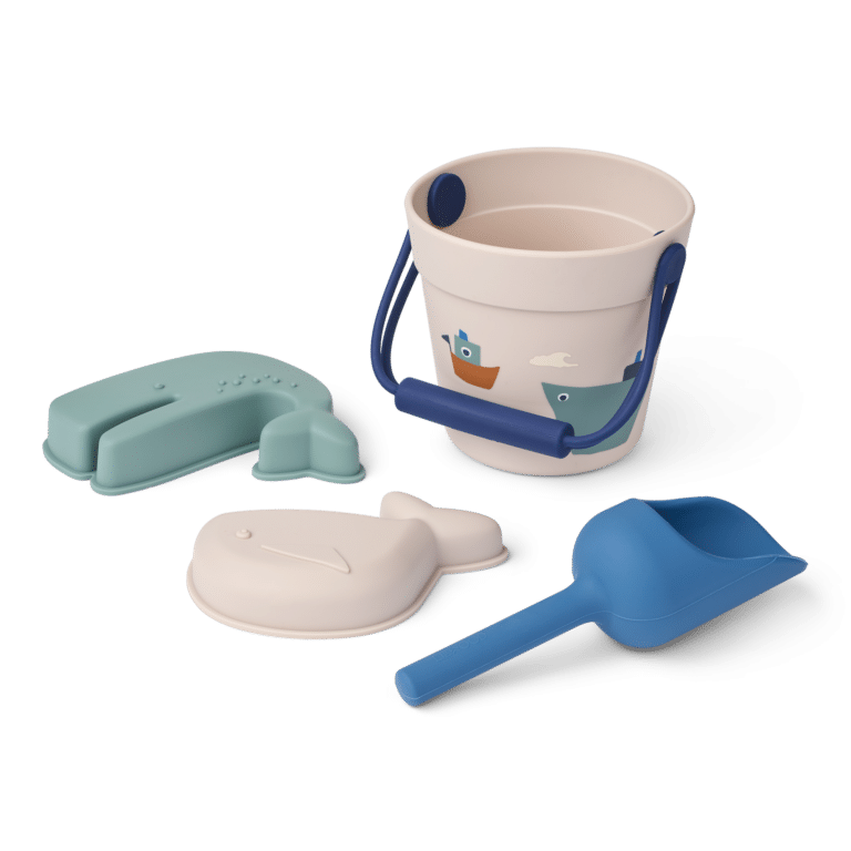 Le mini ensemble de plage Mer Liewood fond blanc