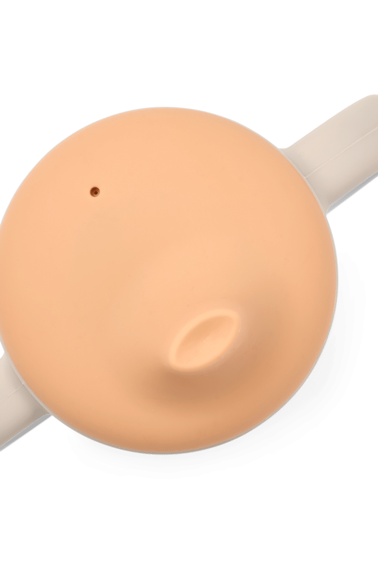 Tasseen silicone avec tétine ananas liewood tasse du dessus